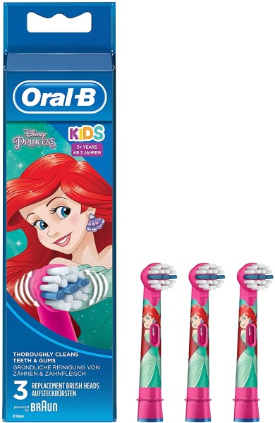 Oral-B - Stages Power Prinzessinnen Aufsteckbürsten EB 10 (3x)