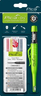 Pica 30402  Bau-/Tieflochmarker Pica-Dry + Minenset Farbe sortiert + Minenset 4000 871 844